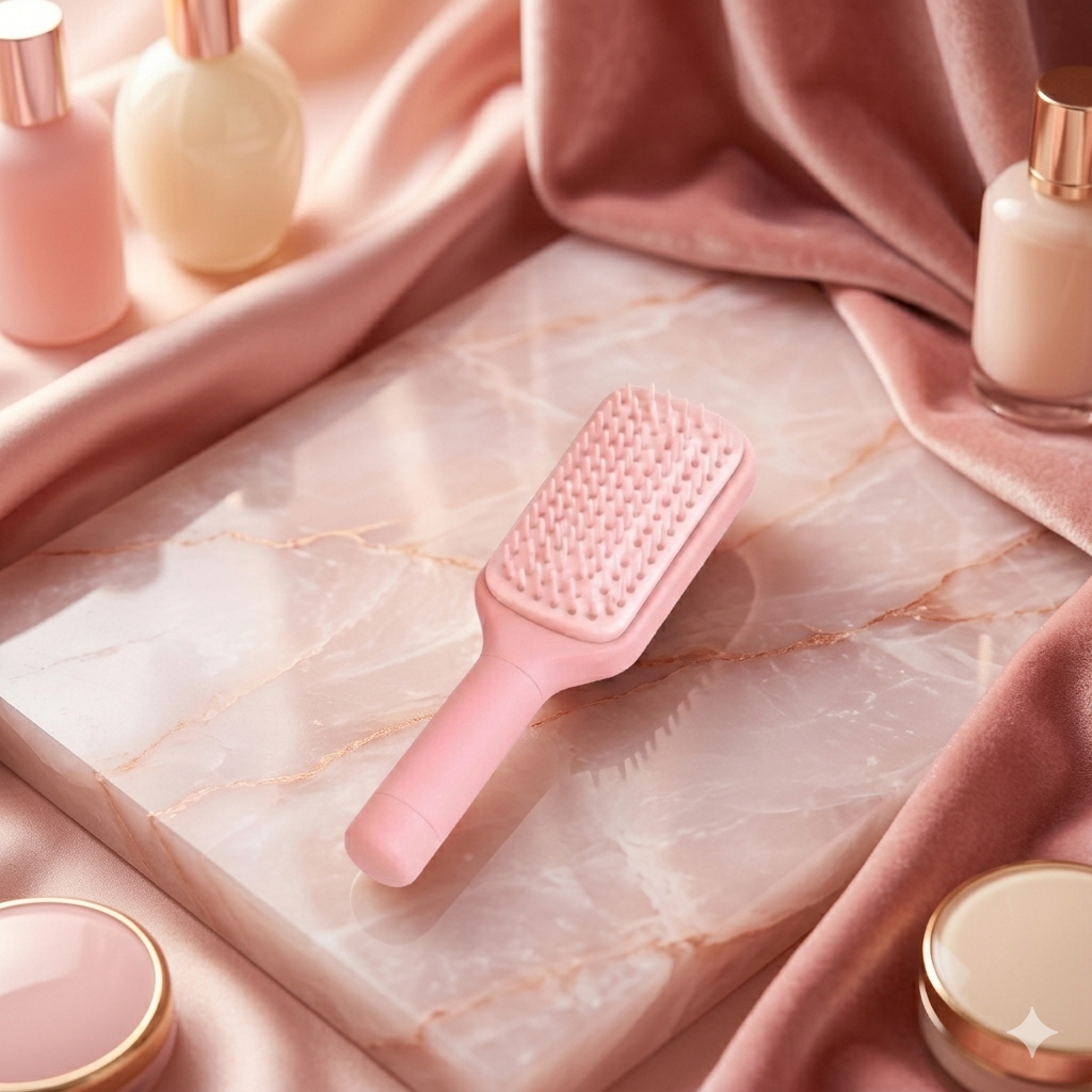 Self Cleaning Hairbrush